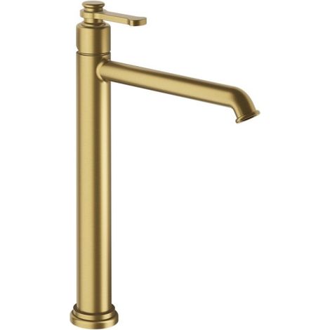 Mitigeur lavabo haut avec vidage up&down® Or Brossé - CRISTINA ONDYNA FA22296P