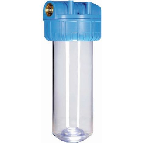 CONTENITORE VUOTO PER CARTUCCE FILTRANTI mis. 10 attacco  3/4