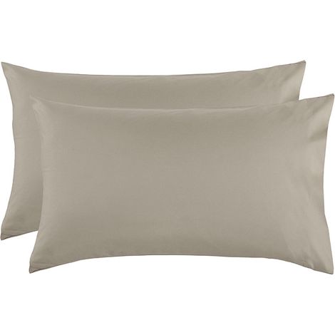 CCYKXA (Khaki) Pillowcase 51x76 cm - Set of 2 Pillowcases (1/3)