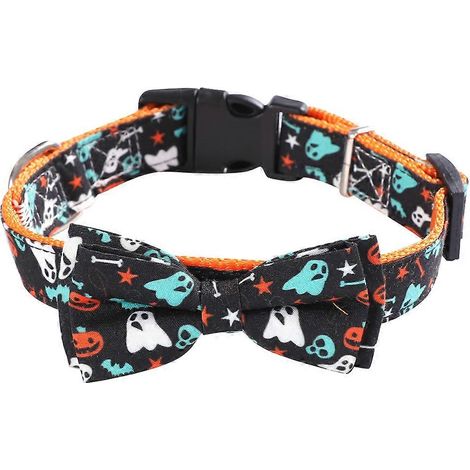 Collar de Halloween para gatos, collar cómodo para mascotas para Halloween, 2 unidades. (1/5)