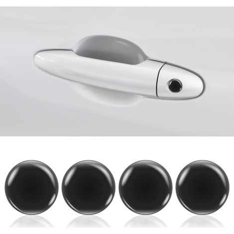 8 Pièces Autocollant Voiture Minimaliste Stickers pour Vis de Porte, Universel Anti-Poussière Accessoire Exterieur Protection Portière (1/5)