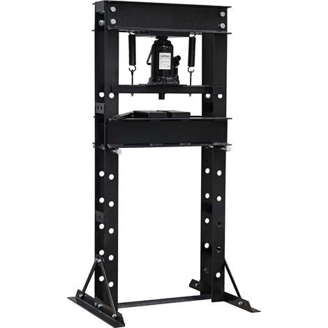 Wiltec – Presse hydraulique 30 tonnes – Force de compression élevée – Réglable en hauteur – Pour pliage et poinçonnage