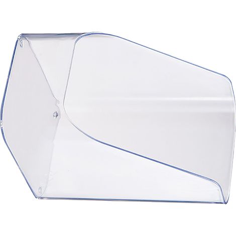 Aufbewahrungsbox fürs Büro, transparenter Kosmetik-Organizer aus Kunststoff, Aufbewahrungsbox für Bad und Lebensmittel, abgeschrägtes Design (1/5)