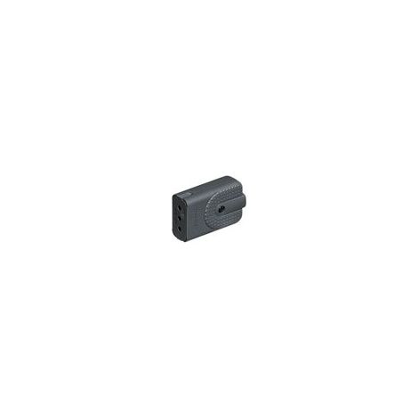 Presa Corner 2P+T 10A Grigio (Bticino Cod. 2662Tg)
