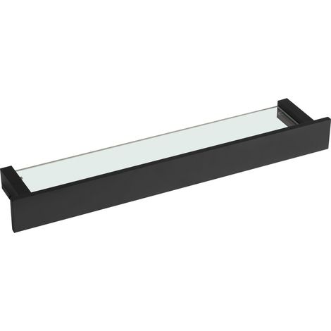 Étagère en verre PATRON 58 cm, noir (1/4)