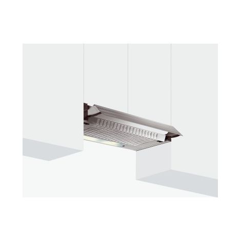 GLEM Cappa Sottopensile GHE901SI da 90 cm Aspirante Colore Argento (1/2)