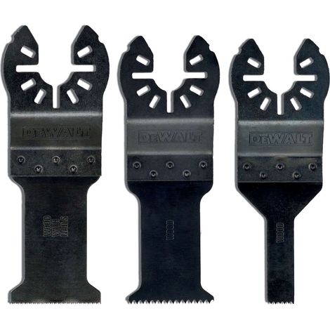 3 cuchillas para DEWALT Multicutter - multimaterial - DT20713 (1/4)