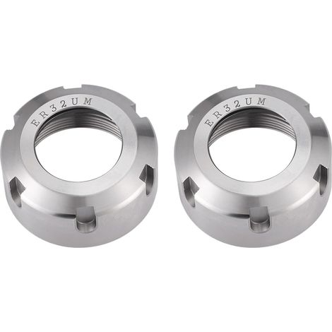 2X la Haute Précision Er Collet Nut ER32 Fraisage Maching Écrou de Serrage Fraisage CNC Machine à Graver Le Pince de Noix (1/5)