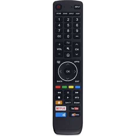 Telecomando TV compatibile con VU e Hisense, modello EN3J39H (1/5)