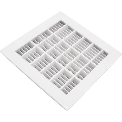 Bonde de fond de piscine SP-1031 25,3 x 25,3 cm, bonde carrée de rechange pour piscines, bassins de massage et spas, blanche (1/5)