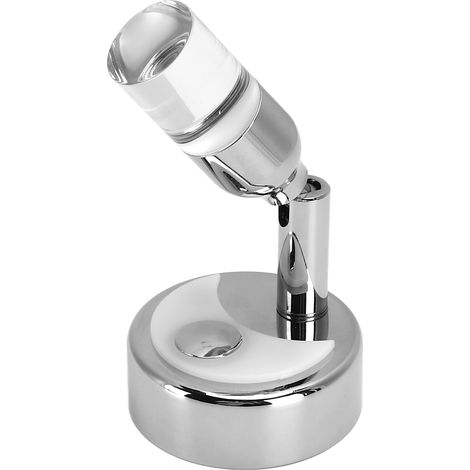 Luminaire de lecture LED 3W 3000K Blanc Chaud, Interrupteur Tactile, Fixation Murale, Éclairage Décoratif 12V pour Bateaux et Yachts (1/5)