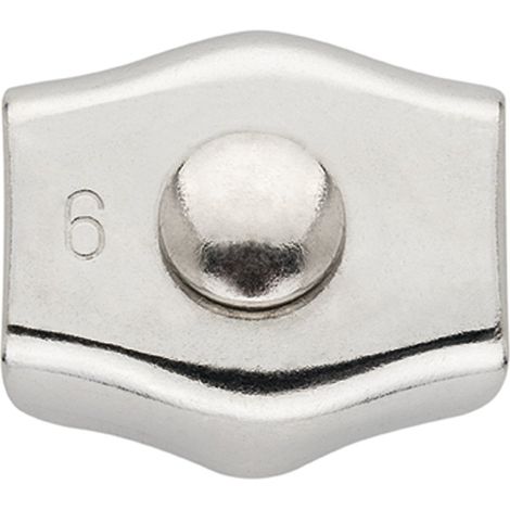 Serre-câble plat simple - Inox A4 Ø2 - Boite de 100