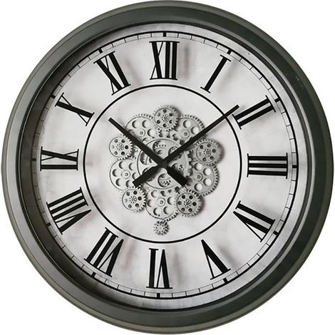 Horloge à mécanismes métal 70cm (1/3)