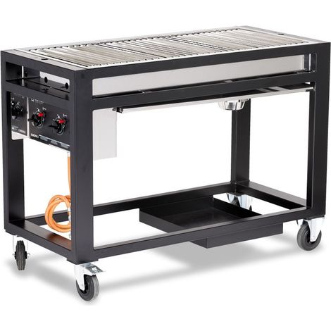 Barbecue à gaz Europa 21,6kW 1260x580x(H)900 mm - Hendi