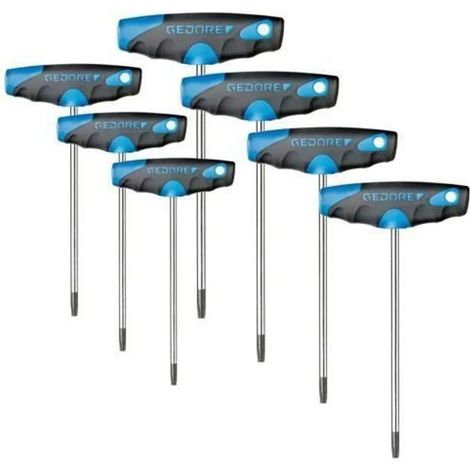 Juego de destornilladores Gedore tx-007 7 piezas ergonómico