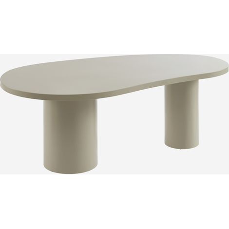 Tavolo da pranzo in legno d'hevea 8 posti, 210cm (1/5)