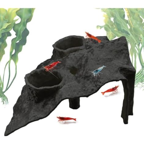 Grotte pour Aquarium Tunnel Artificiel Stable Trou Refuge Abri (1/5)