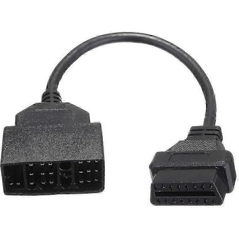 Câble adaptateur pour scanner de diagnostic Toyota - Convertisseur OBD1 22 broches vers OBD2 16 broches P20211224801 (1/5)