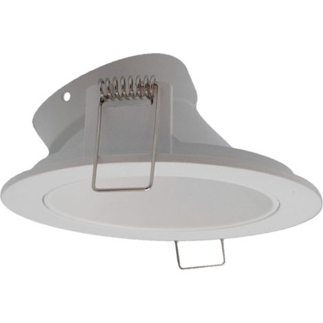 Inspired Mantra - Brandon - Downlight empotrable redondo, 1 x GU10 (Max 12W), Matt White (1/5)