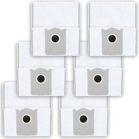 Sac pour ECOVACS T50 Omni, 6 Accessoires pour Aspirateur ECOVACS DEEBOT T30C Gen2 Omni, X9 Pro Omni, X8 Omni, X8 Pro Omni, T30C Pro Omni, T50 Pro Omni 3,4L Capacité Pièces de Rechange (1/5)