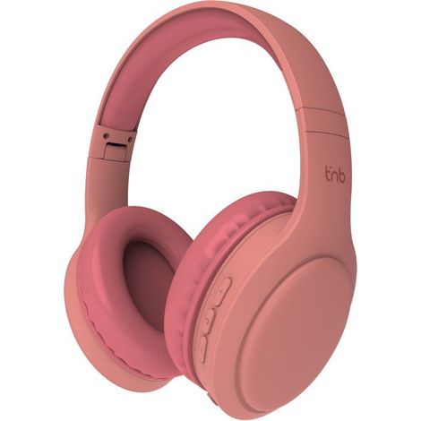 Bluetooth-Kopfhörer - T'nB - TONALITY circumaural - Terrakotta & Himbeerrosa (1/4)
