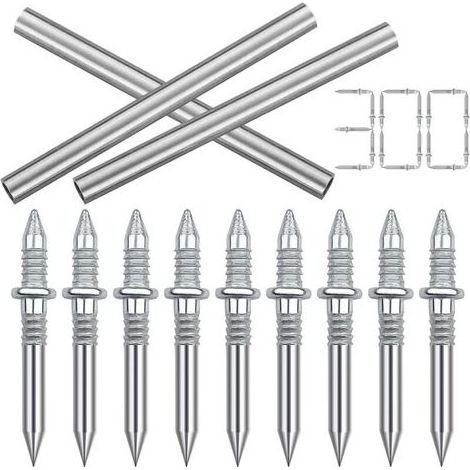 300 Pieces Screw of Safety, Invisibles Without Welding to Double Head, Clou, Nails Upholstery, Screw and Fastening, Delivered with 3 Tools to Sockets Special for Decoration, Indoor of the Home (1/5)