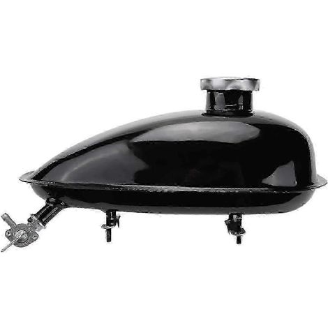 2-Liter-Kraftstofftank für Motorräder und motorisierte Fahrräder, kompatibel mit 49ccm, 50ccm, 60ccm, 66ccm und 80ccm Motoren (Motor Edition 0724) (1/5)