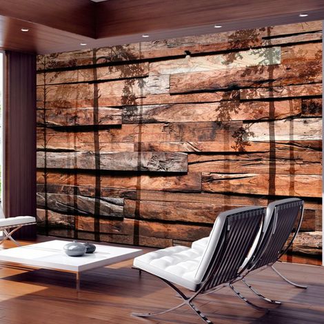 Papier peint ombre de la forêt - 400 x 280 cm