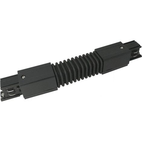 Connettore Giunto Lineare Lungo Forma I Colore Nero Per Barra Sistema Binario Trifase CB40203 (1/4)