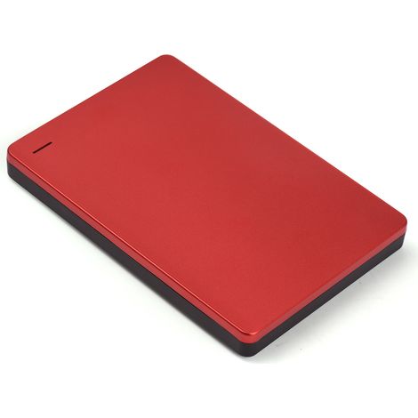 Disque dur externe 2,5 pouces USB 3.0 portable avec transmission stable, boîtier métallique pour ordinateur portable/ordinateur/téléphone portable (1/5)