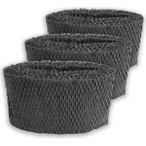3er-Pack Ersatz-Dochtfilter, kompatibel mit Philips HU4102 HU4801 HU4802 HU4803 HU4811 HU4813 HU4814 Luftbefeuchter, Teilenummer FY2401/10 (1/5)