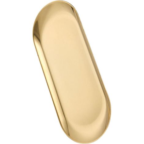 Oval Stainless Steel Tray, Material 201, for Serving (1/5)