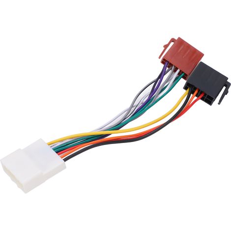 Kit câblage autoradio ISO adaptateur stéréo plug remplacement pour Nissan Juke, connecteur faisceau compatible, accessoire installation rapide (1/5)