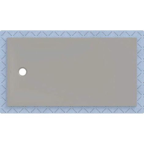 Geberit CleanFloor30 surface de douche, intégrée, avec voile