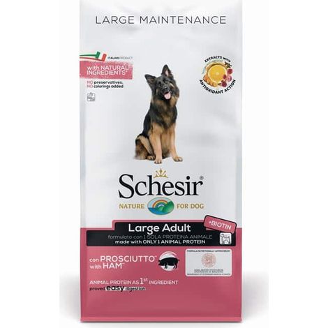 Schesir Dog Large Mantenimento Prosciutto - Schesir Dog Large Mantenimento Prosciutto - Sacco Da 12 Kg (1/2)