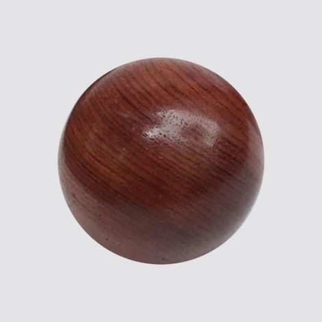 Baoding Ball - Bois Naturel - Pour Massage Des Mains Et Exercice Des Doigts - Lot De 2 - Diamètre 5 Cm (1/4)