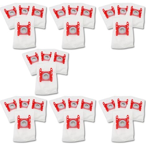 Ersatzteil - SOS Accessoire Lot de 7 boîtes de 4 sacs type G 270 x 60 mm pour Aspirateur SOS Accessoire 00576334,17000940 - - BOSCH, SIEMENS, UFESA, GIRMI, ENTRONIC (1/2)