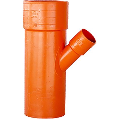 BRAGA RIDOTTA 45° IN PVC 45° Ø 100 / 40