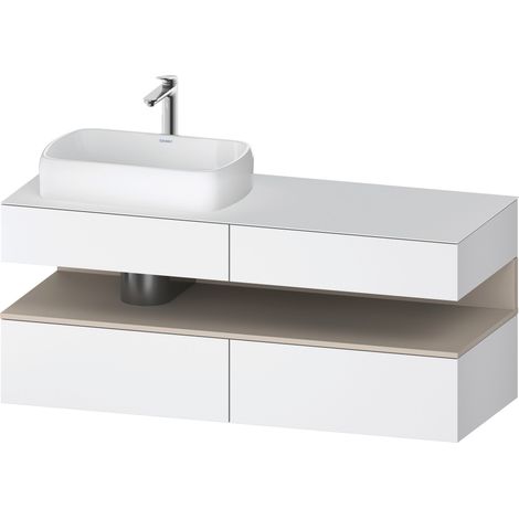 Mueble bajo consola Collection One de Duravit, 2 extraíbles, 2