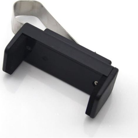 Clip Pour Télécommande De Porte De Garage - Support Réglable Pour Pare-Soleil - Compatible Télécommandes 47 À 70 Mm - Blanc - 1 Pièce (1/4)