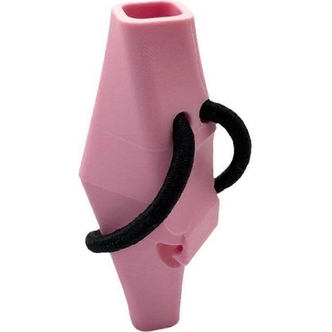 Vase vélo rose, accessoire de décoration vélo amovible (1/5)