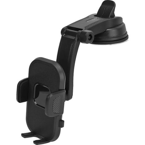 Support de téléphone de voiture avec rotation à 360°, fonction mains libres, fixation sur grille d'aération pour la navigation et la lecture de musique