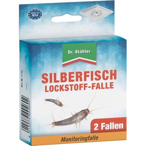 Dr. Stähler Silberfisch Pheromon-Falle 2 Stück