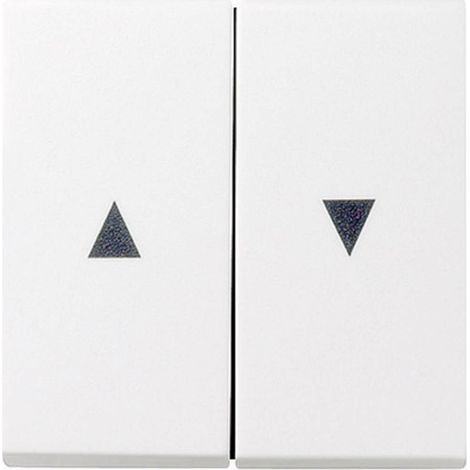 GIRA Placca di copertura Interruttore tapparelle System 55, Standard 55, E2, Event, Event Chiara, Event Opaca, Esprit, (1/2)