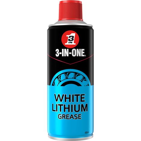 3-IN-ONE® 3-IN-ONE White Lithium Spray Grease 400ml HOW44016 (1/5)