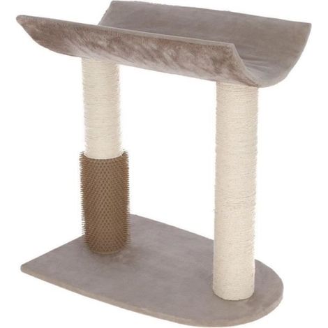 Kerbl Ambiance Katzenbaum Taupe Kompakt und Stabil