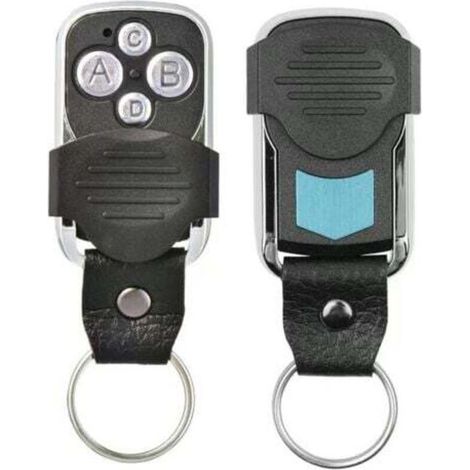 2 pcs Universel Porte De Garage Clonage Clé Fob Télécommande 433 MHz Cloner pour Porte De Garage Porte Électrique Garage Porte Blindters Volets Roulants Obturateur (1/4)