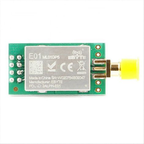 E01-ML01DP5 NRF24L01P+PA+LNA 2.4G Module récepteur sans fil 2500M Module de télécommande sans fil (1/5)
