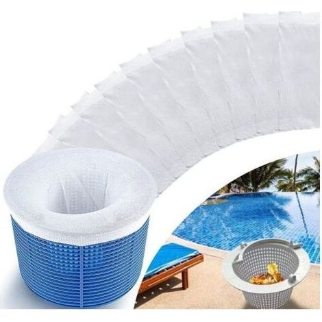 Lot de 20 Sacs filtrants pour aspirateur de Piscine compatibles avec Pool Blaster Water Tech Catfish, Max CG, Aqua Broom et Autres aspirateurs Pool Blaste (1/4)