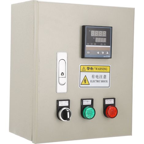 BERM PID 380V AC Smart-Thermostat, 15KW Drehstrom-Steuerkasten für beheizte Plattform, präziser Temperaturregler (1/5)